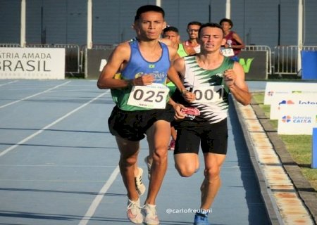 Bolsistas do Governo de MS conquistam ouro e prata na Copa Brasil Meio-Fundo e Fundo de Atletismo   