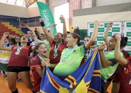 Jogos Escolares da Juventude de MS estreiam novo formato nas modalidades coletivas