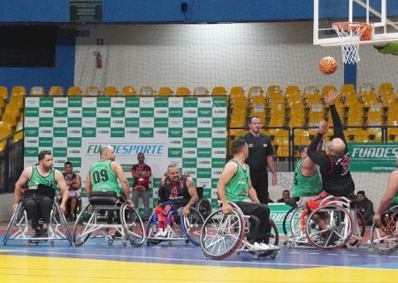 Definidos os finalistas do Campeonato Brasileiro de Basquete em Cadeira de Rodas
