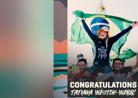 Surfe: Tati Weston-Webb é campeã em J-Bay e sobe para 3º lugar da WSL