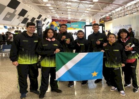 Delegação de MS embarca para o Rio de Janeiro para a disputa dos Jogos Escolares Brasileiros