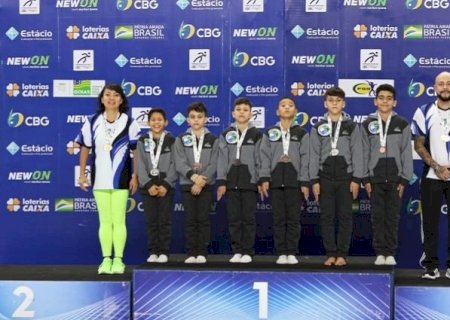 Equipe de MS alcança o primeiro lugar no Torneio Nacional de Ginástica Artística