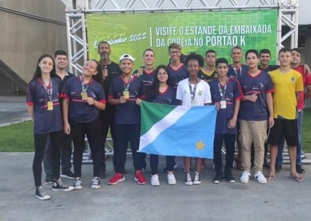 Equipe sul-mato-grossense retorna da Copa do Brasil de Taekwondo com 15 medalhas