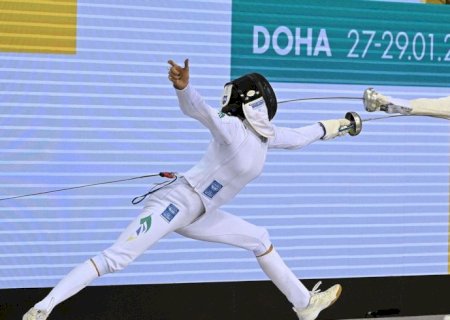 Nathalie Moellhausen brilha e vence Grand Prix de espada de Doha