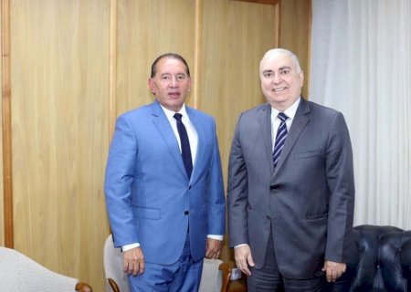 Presidente do TJMS reafirma parceria com Assembleia Legislativa de MS