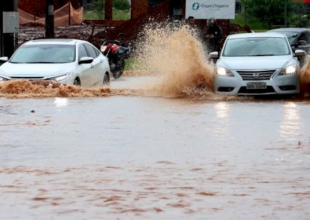 Quinta-feira tem previsão de chuvas intensas em Mato Grosso do Sul