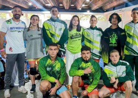 MS fecha a Copa Brasil e o Brasileiro Sub-17 de Wrestling com cinco medalhas e classificação ao Pan
