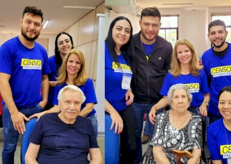 Aposentados de 100 e 91 anos realizam Censo Previdenciário e recordam trajetória como servidores