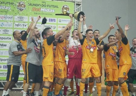 Magnus goleia na final e fica com o título da Copa Mundo do Futsal Sub-21 em Maracaju
