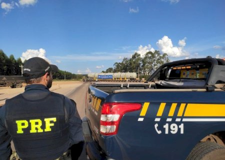 PRF faz 100 escoltas de 'cargas gigantes' em Mato Grosso do Sul