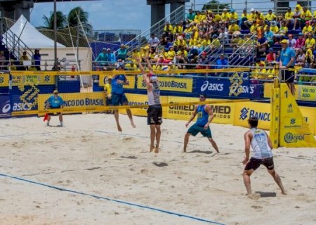 Circuito Brasileiro de Vôlei de Praia começa na Capital com disputas do sub-19