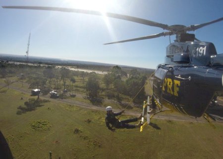 PRF forma pilotos de helicóptero para fortalecer operações aéreas