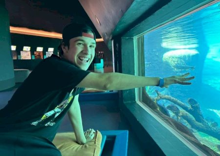 Família faz viagem de 20 horas para realizar sonho de filho autista de conhecer Bioparque Pantanal