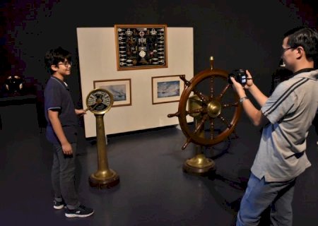 Acervo da Marinha do Brasil está em exposição no Bioparque Pantanal