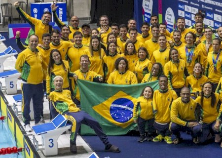 Brasil fecha Mundial de Natação Paralímpica com 46 pódios