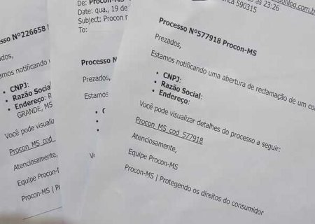 Procon/MS reforça alerta sobre mensagens falsas para empresas