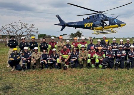 PRF realiza 3º Curso de Operador de Suporte Médico em MS