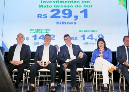 Eduardo Riedel e ministros apresentam obras do Novo PAC que vão mudar a realidade de MS