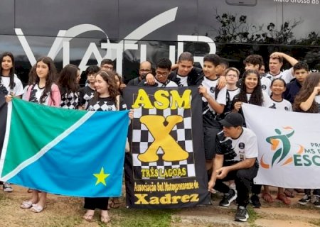 MS se destaca no Brasileiro de Xadrez Escolar com 13 atletas entre os melhores