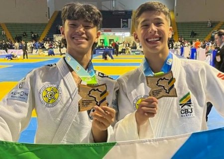 MS conquista nove medalhas no Campeonato Brasileiro Sub-13 e Sub-15 de Judô