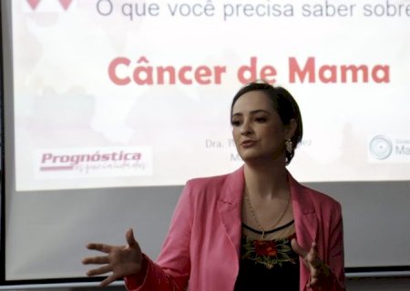 Inca estima  8,6 mil casos de câncer de mama em MS