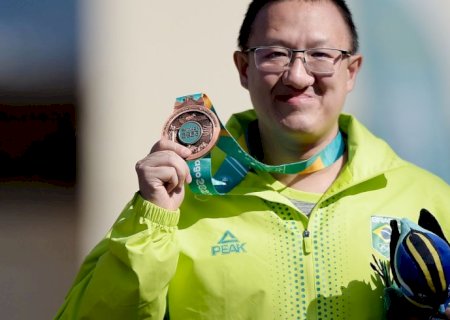 Pan: Felipe Wu conquista bronze na pistola de ar 10 metros