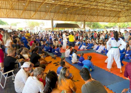 1º Festival Funed de Judô reúne centenas de jovens judocas no Jorjão