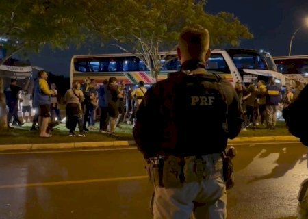 PRF monitora veículos com argentinos que vieram para a final da Libertadores