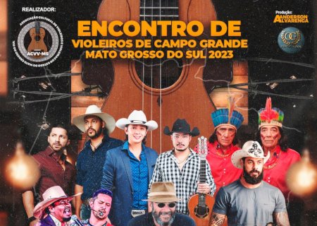 Mato Grosso do Sul sedia Encontro Nacional de Violeiros