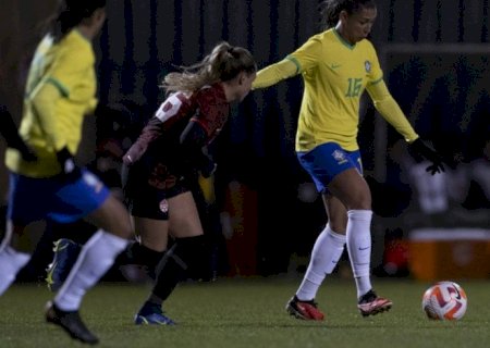 Seleção feminina perde para Canadá em segundo amistoso pós-Copa
