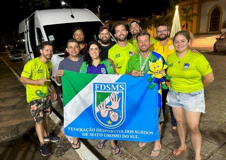 Surdoatleta de Dourados conquista vaga para Surdolimpíada Mundial