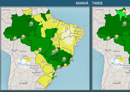 Noite de Natal pode ser chuvosa na maior parte do país
