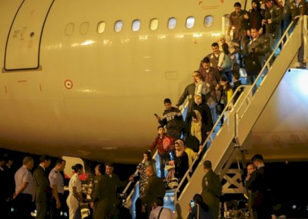 Mais um grupo de repatriados de Gaza chega ao Brasil