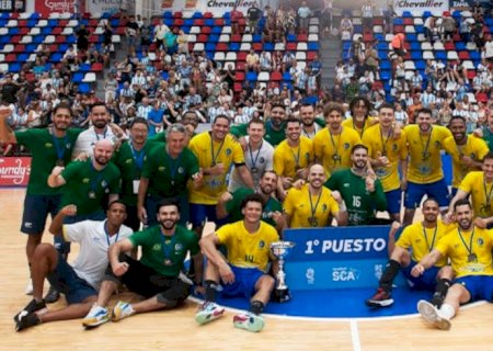 Brasil bate Argentina e conquista o Sul-Centro Americano de Handebol