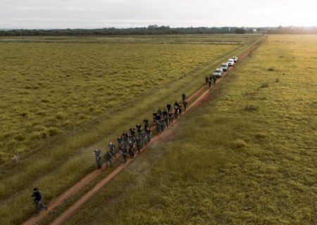 Curso de Formação de Oficiais da PMMS conclui semana de adaptação com marcha administrativa