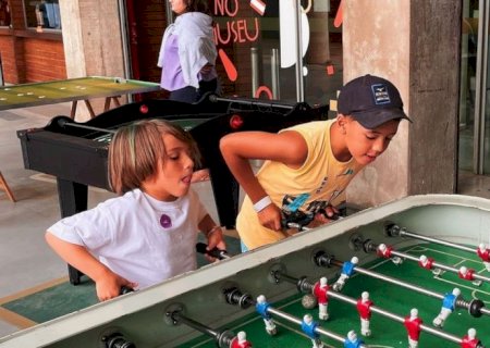 Museu do Futebol tem brincadeiras e exposição como atração de férias