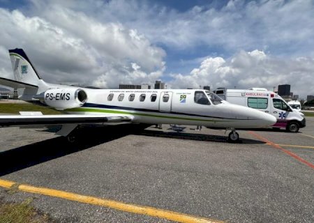 Casa Militar faz transporte de paciente de MS que precisa de cirurgia no Rio de Janeiro
