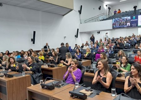 Com homenagem a 52 mulheres, ALEMS reforça compromisso com igualdade de gênero