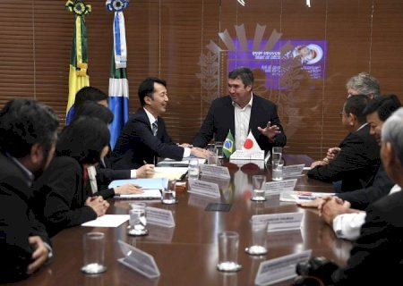 Em visita ao MS, embaixador do Japão oferece oportunidades de negócios em diversas áreas