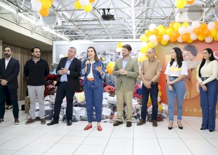 Campanha do Agasalho “Seu Abraço Aquece' recebe doações da Governadoria, Casa Civil e Segov
