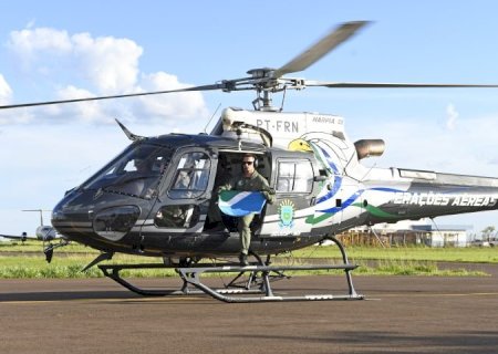 Helicóptero de MS parte para socorrer vítimas no Rio Grande do Sul