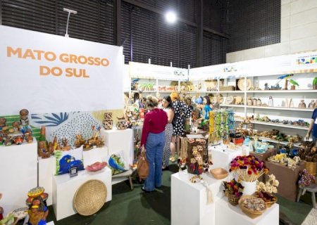 Artesãos de MS vendem mais de R$ 120 mil em peças no 17º Salão do Artesanato