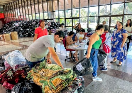 Campanha Seu Abraço Aquece inicia entrega de doações