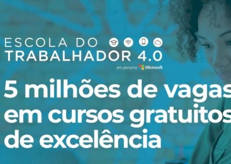 Em parceria com a Funtrab, Escola do Trabalhador 4.0 chega ao MS para capacitação em competências digitais