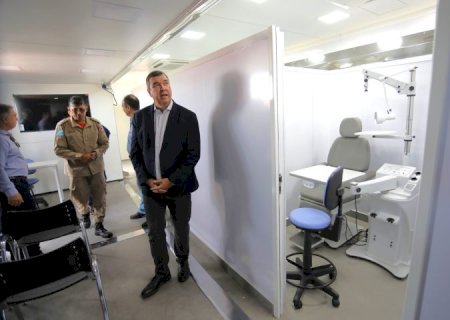 Carreta da Saúde: Governo de MS entrega unidade para atendimento dos servidores da segurança pública