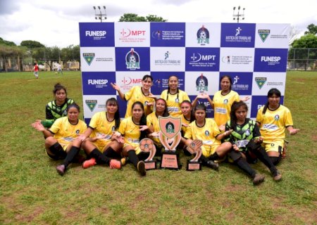Equipe de Dourados vence o 1º Torneio de Futebol Feminino Indígena