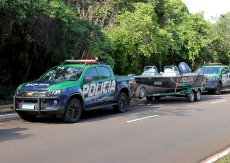 Piracema: união de polícias garante maior operação de fiscalização para coibir pesca ilegal em MS