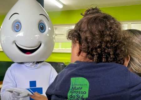 Com Zé Gotinha, secretarias de Saúde e de Educação fortalecem cobertura vacinal nas escolas