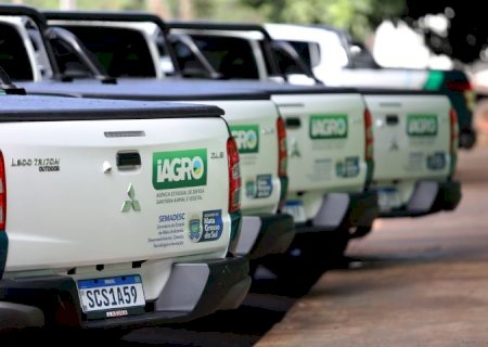Com nova frota de veículos e reforço de servidores, Iagro amplia e fortalece fiscalização em MS