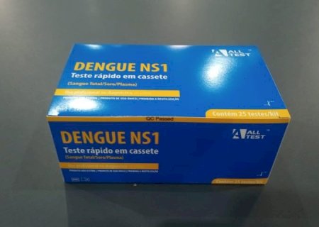 Secretaria de Saúde inicia distribuição de testes rápidos de dengue para os 79 municípios de MS
